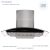 Hyundai 90 cm Stainless Steel Touch Motion Autoclean Chimney High Suction